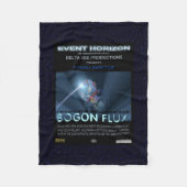 Couverture Polaire Nounours dans l'espace (Devant)