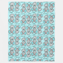 Nounours Doux Rêves Teddy-cyan