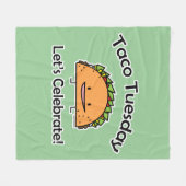 Couverture Polaire Nourriture de Mexicain de fromage de coquille de (Devant (Horizontal))