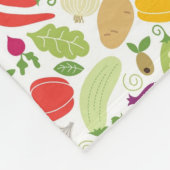 Couverture Polaire Nourriture sur un arrière - plan blanc (Coin)