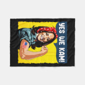 Couverture Polaire Nous, Kam Rosie, Riveter Pour Le Président Kamala  (Devant (Horizontal))