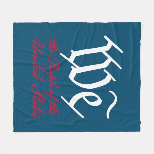 Couverture Polaire Nous le peuple 2 (Devant (Horizontal))