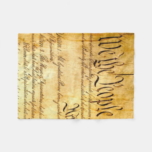 Couverture Polaire Nous le peuple - Constitution (Devant (Horizontal))