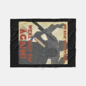 Couverture Polaire Nous Les Avons Battus Avant. On va les battre de n (Devant (Horizontal))