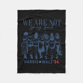 Couverture Polaire Nous Ne Retournons Pas Kamala Harris Waltz 24 Mada