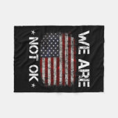 Couverture Polaire Nous Ne Sommes Pas D'Accord Chemise Nous Ne Sommes (Devant (Horizontal))