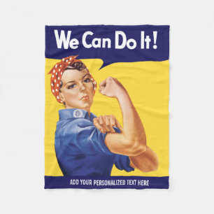 Couverture Polaire Nous pouvons le faire ! Rosie la riveteuse