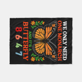 Couverture Polaire Nous Seulement Un Monarque Et Son Papillon A 8647 (Devant (Horizontal))