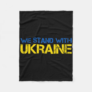 Couverture Polaire Nous sommes avec l'Ukraine 2