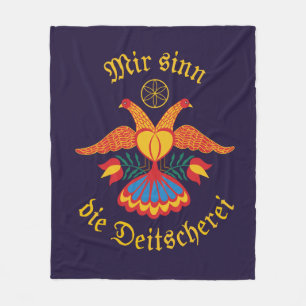 Couverture Polaire Nous sommes l'Allemagne - Drapeau allemand