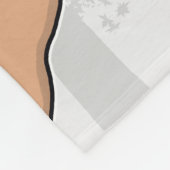 Couverture Polaire Nouveau bébé Cute Deer Fawn personnalisé (Coin)