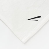 Couverture Polaire Nouveau bébé Jalon Bleu Eléphant photo (Coin)