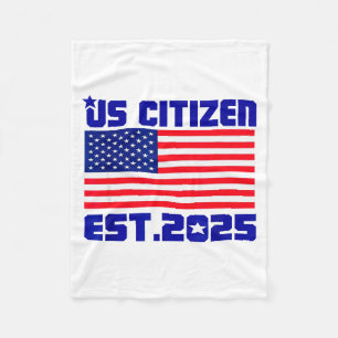 Couverture Polaire Nouveau citoyen américain estimé 2025 citoyen immi