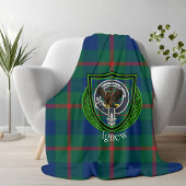 Couverture Polaire Nouveau Clan écossais Tartan & Crest