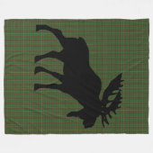 Couverture Polaire Nouveau Tartan Tartan personnalisé orignal Brown P (Devant (Horizontal))