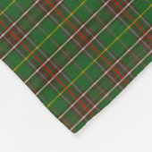 Couverture Polaire Nouveau Tartan Tartan personnalisé orignal Brown P (Coin)