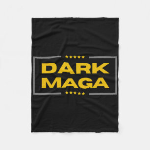 Couverture Polaire Nouveau ! Trump Or Méga Foncé Méga Tee - Trump Fon