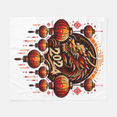 Couverture Polaire nouvel an chinois 2024 (Devant (Horizontal))