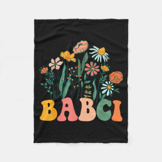 Couverture Polaire Nouvelle Babci Wildflower Premier Anniversaire & B
