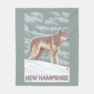 Couverture Polaire Nouvelle scène de HampshireWolf