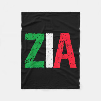Couverture Polaire Nouvelle tante italienne Zia cadeau de tante italo