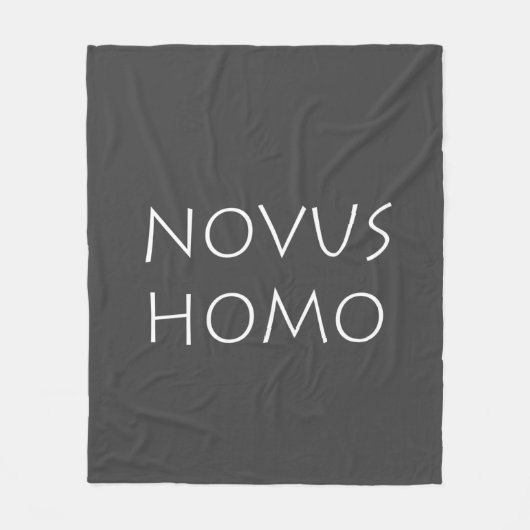 Couverture Polaire Novus homo (Devant)