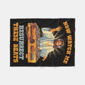 Couverture Polaire Now Watch Me Resurrect These Beats Jesus Music  (Devant (Horizontal))