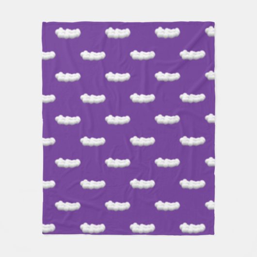 Couverture Polaire nuage Bébé Bébé Plaid (Devant)