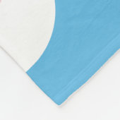 Couverture Polaire Nuage heureux de Kawaii (Coin)