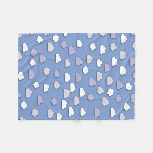 Couverture Polaire Nuages (Devant (Horizontal))