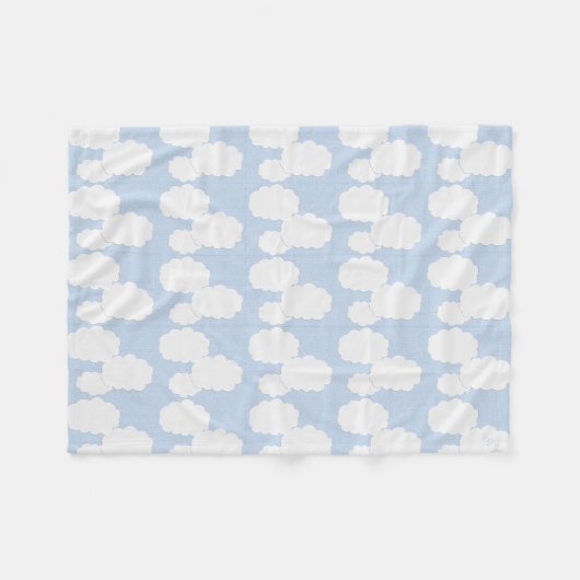 Couverture Polaire nuages 3D (Devant (Horizontal))