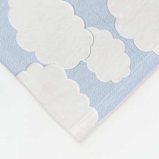 Couverture Polaire nuages 3D (Coin)