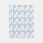 Couverture Polaire nuages 3D (Devant)