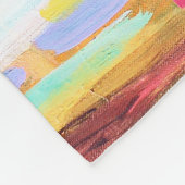 Couverture Polaire Nuages Abstraits (Coin)