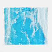 Couverture Polaire nuages blancs et ciel bleu vif arrière - plan, pan (Devant (Horizontal))