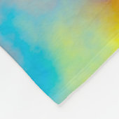 Couverture Polaire Nuages colorés (Coin)