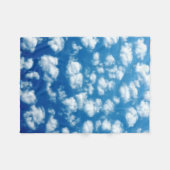 Couverture Polaire Nuages dans le ciel motif (Devant (Horizontal))