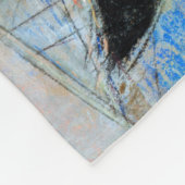 Couverture Polaire Nuages de fleurs, Redon (Coin)