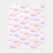 Couverture Polaire Nuages doux (Devant)