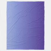 Couverture Polaire Nuances de violet de pervenche à bleu (Devant)