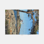 Couverture Polaire Nubble Lighthouse Fleece Blanche (Devant (Horizontal))