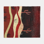 Couverture Polaire Nuit du désert (Devant (Horizontal))