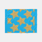 Couverture Polaire Nuit étoilée céleste (Devant (Horizontal))