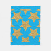 Couverture Polaire Nuit étoilée céleste (Devant)