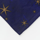 Couverture Polaire Nuit étoilée de lune céleste de Sun (Coin)