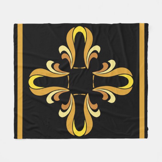 Couverture Polaire Nuit noire (Devant (Horizontal))