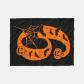 Couverture Polaire Number 6 Funny Meme Saying 6 7 Six Seven Halloween (Devant (Horizontal))