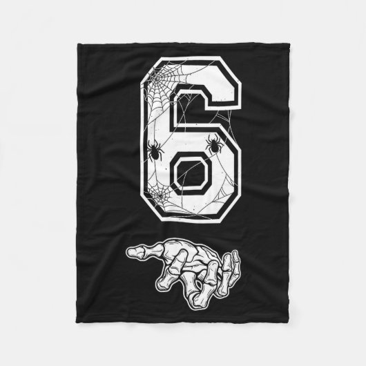 Couverture Polaire Number 6 Matching 67 Meme Couples Halloween Costum (Devant)