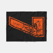 Couverture Polaire Number 7 67 Meme Halloween Pumpkin Costume Matchin (Devant (Horizontal))