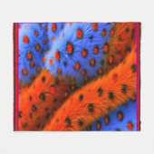 Couverture polaire numérique 3D colorée | Perfec (Devant (Horizontal))